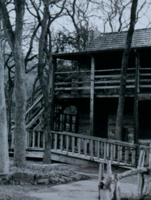 Haunted house at Log Cabin Village