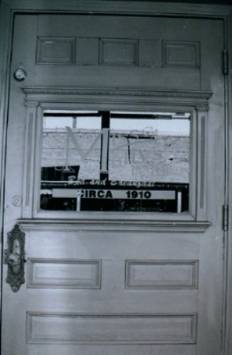 The front door of Miss Molly's